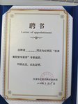 京津冀联智专家库聘书